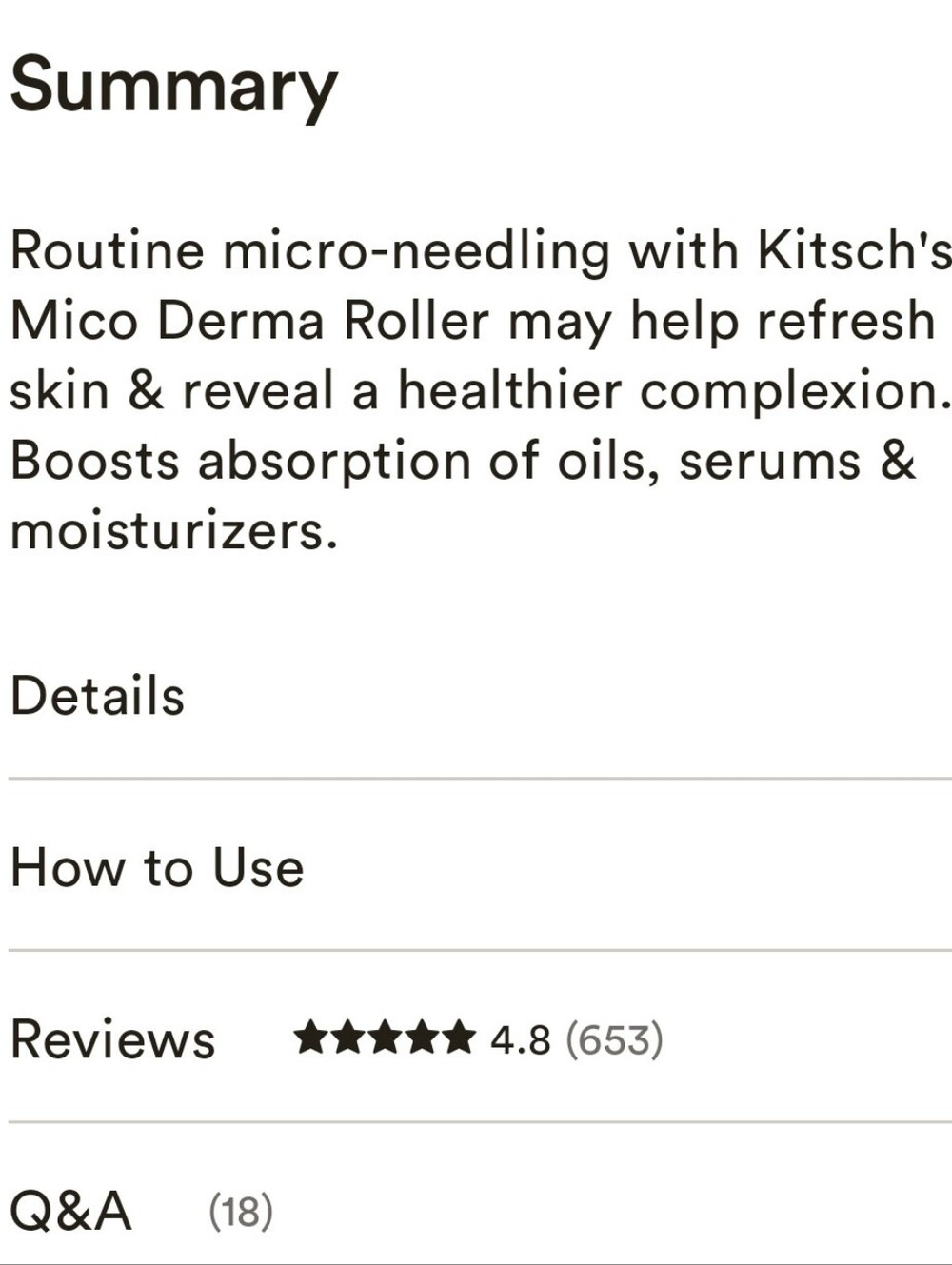 Kitsch Micro Derma Roller - Picture 6 of 7